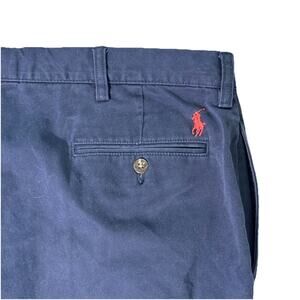 POLO By RALPH LAUREN NAVY ETHAN CHINO PANTS 38/30 PREPPY CLASSIC
